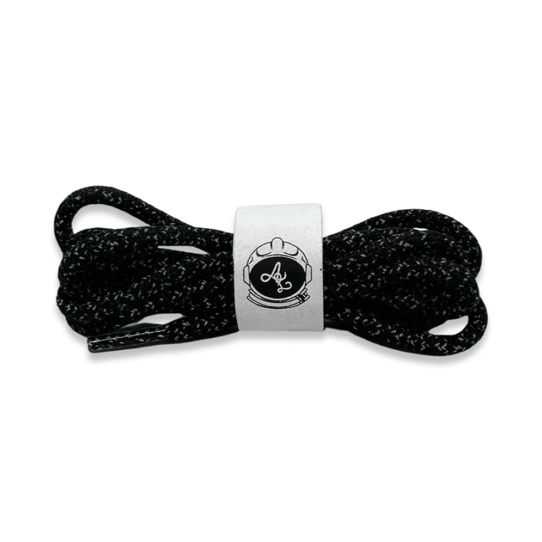 BLACK REFLECTIVE 2.0 LACES 120cm