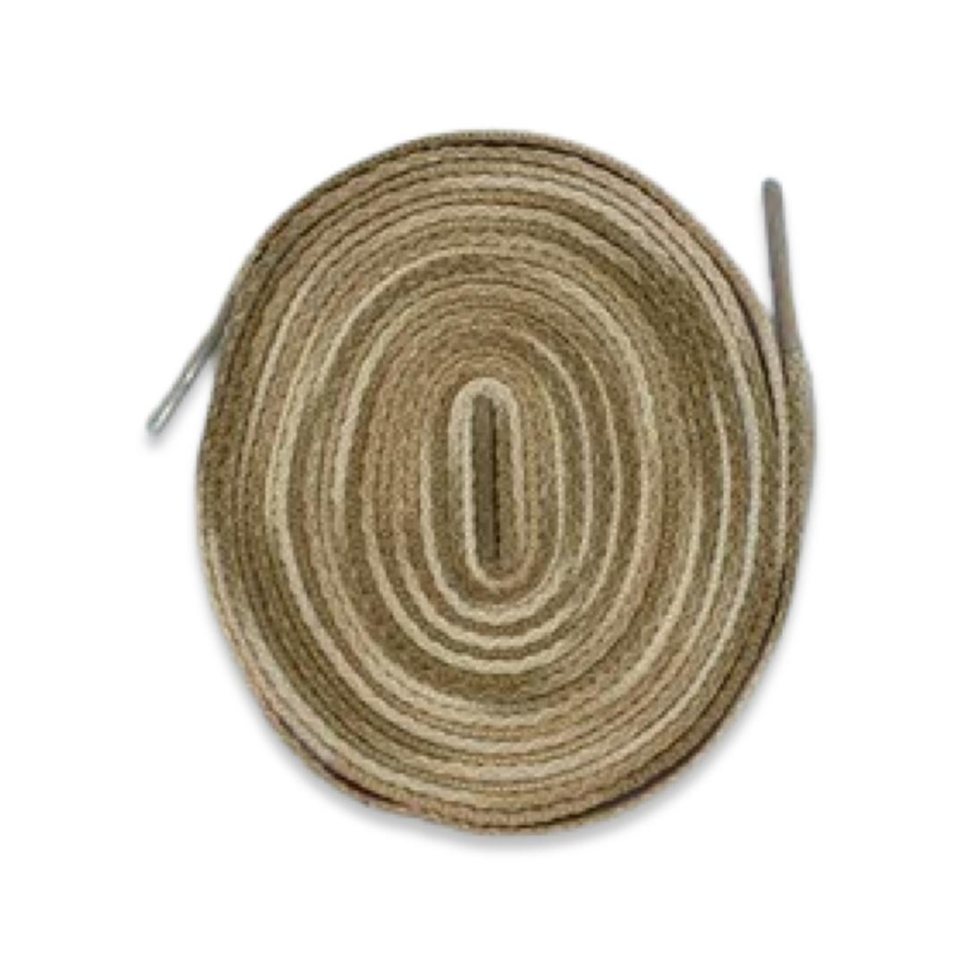 VINTAGE MOCHA FLAT LACES