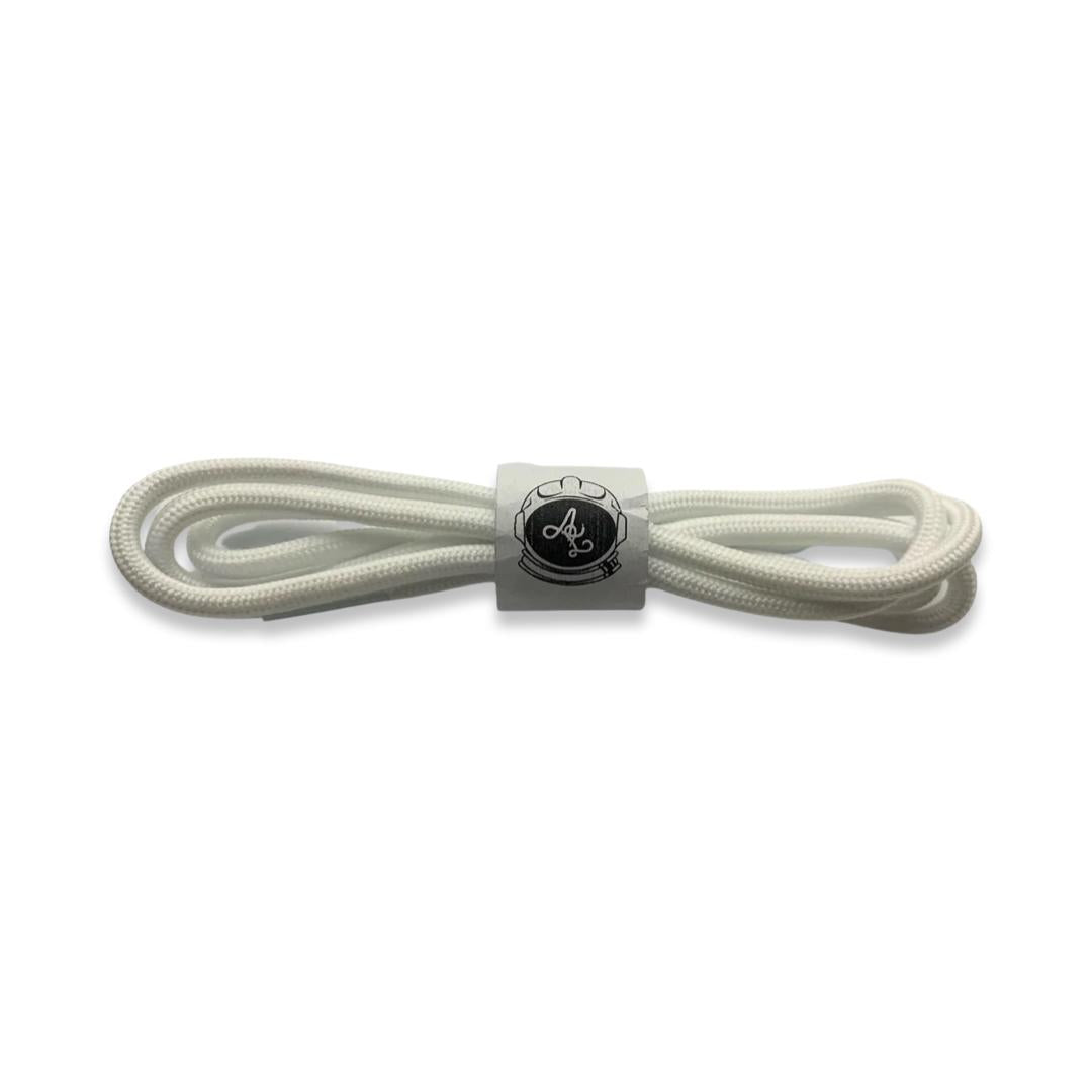 WHITE NON-REFLECTIVE LACES 120cm