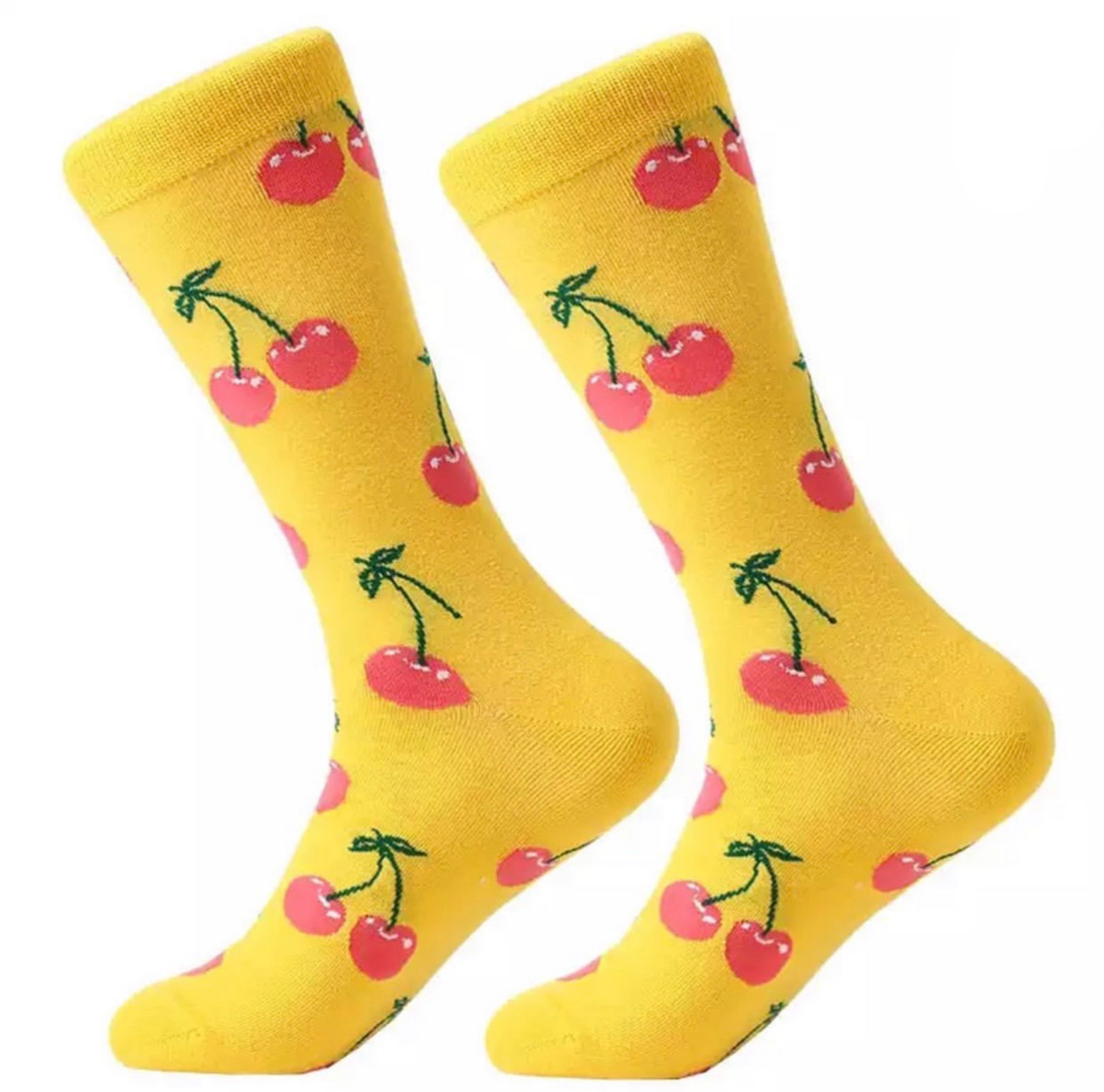 CHEERY YELLOW SOCKS