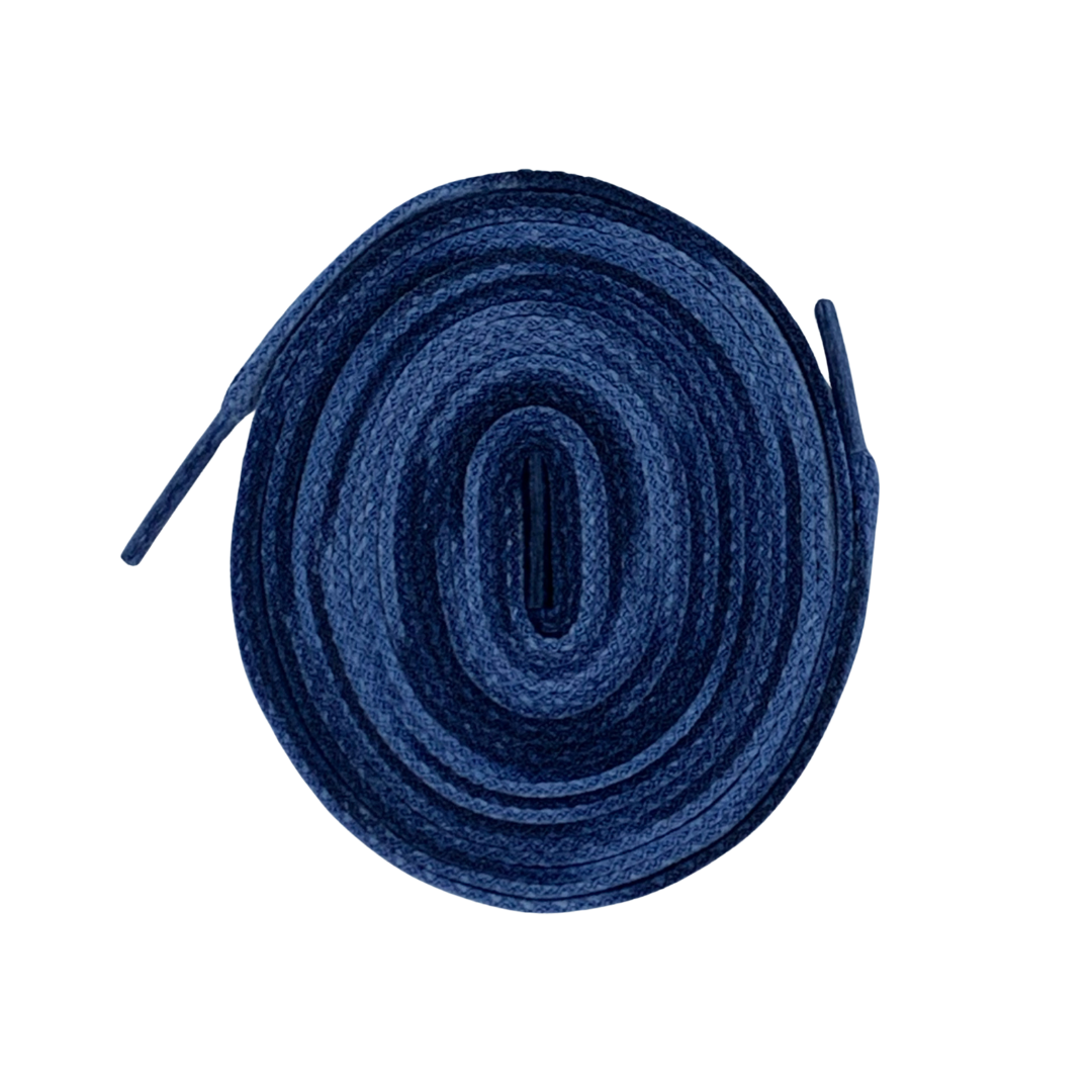 VINTAGE NAVY FLAT LACES