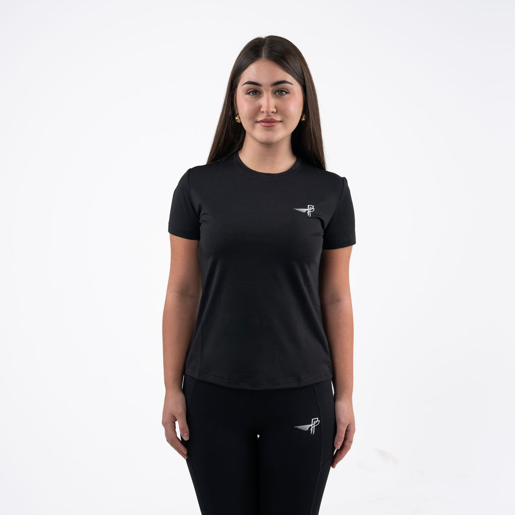 Women Essential Active Tee Mono S1 - Black