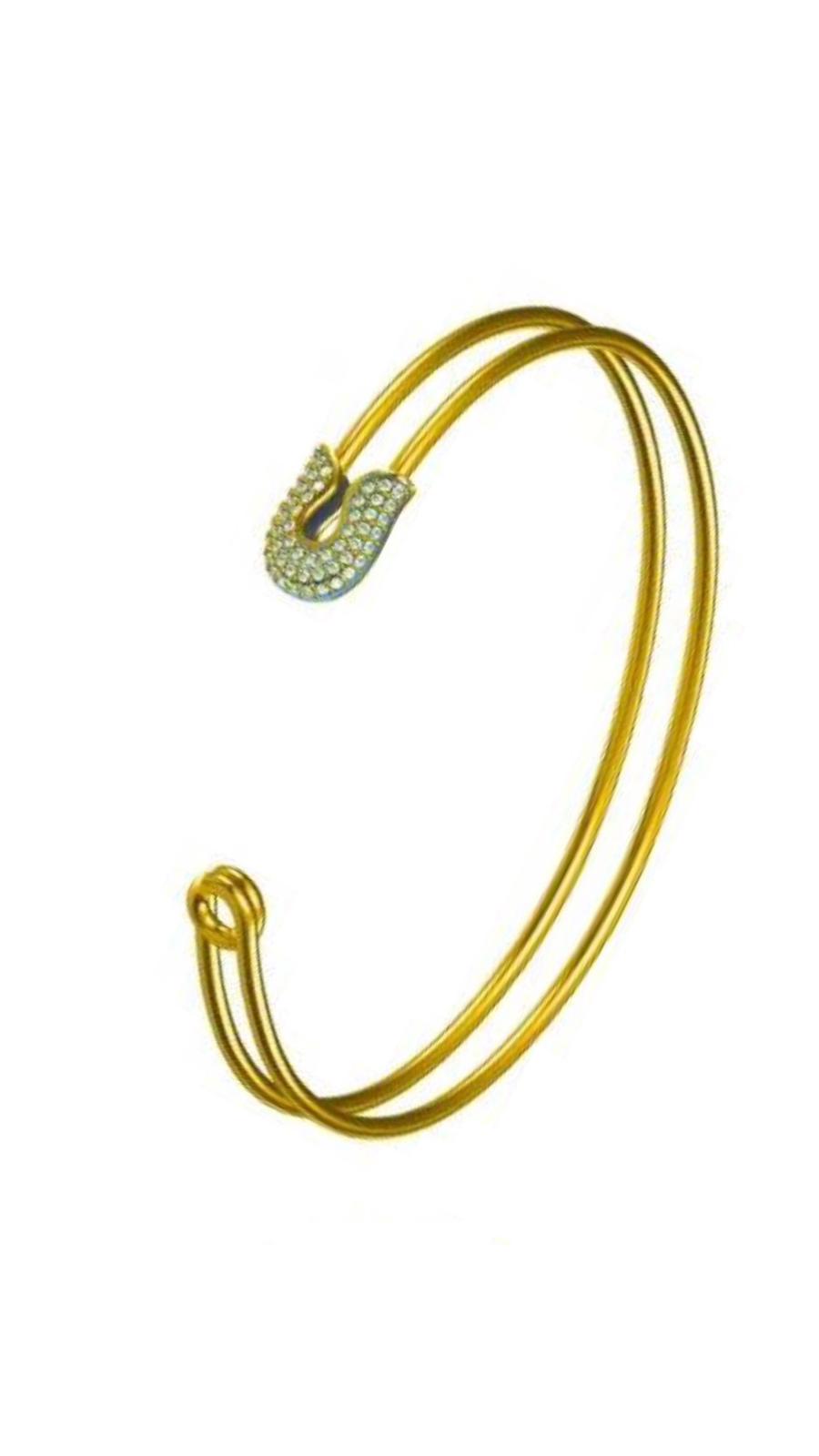 ADJUSTABLE GOLD PLATED STERLING SILVER BRACELET •no.22•