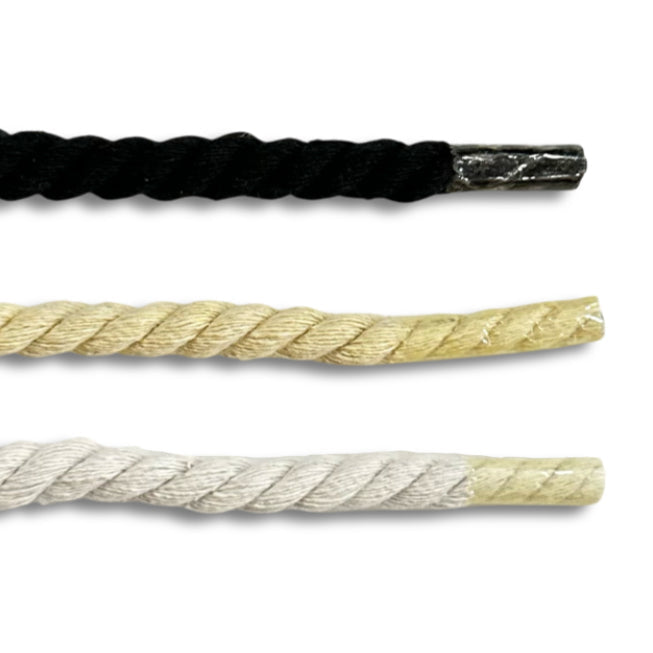TWISTED ROPE LACES