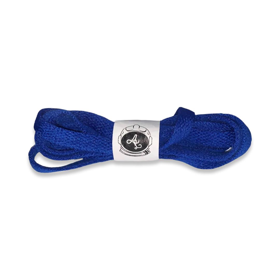 ROYAL BLUE FLAT LACES