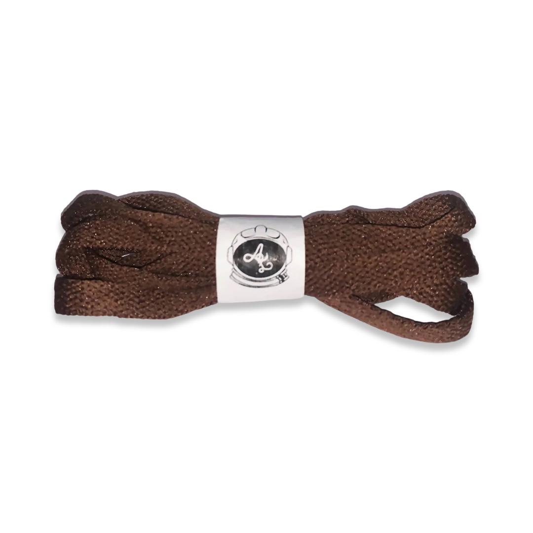 BROWN FLAT LACES