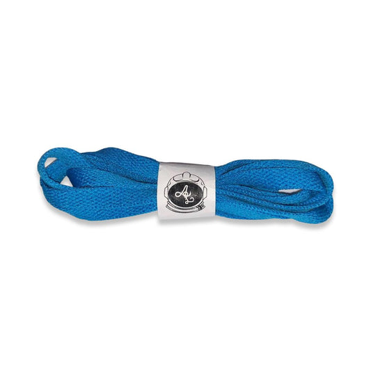 UNC BLUE FLAT LACES