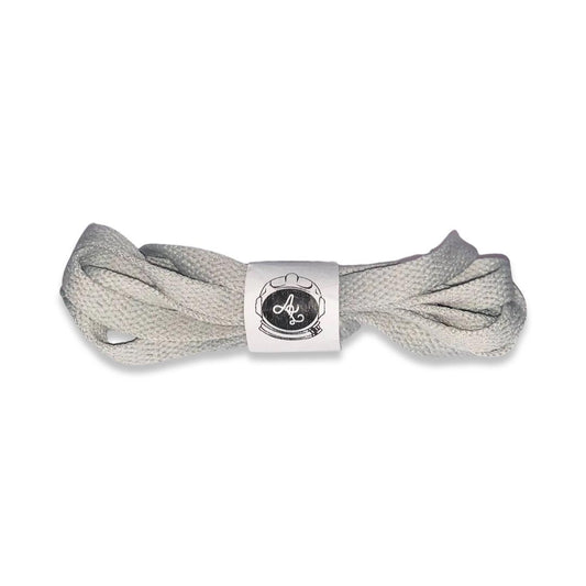 GREY FLAT LACES