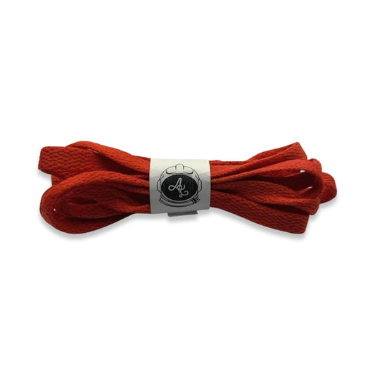 RED FLAT LACES