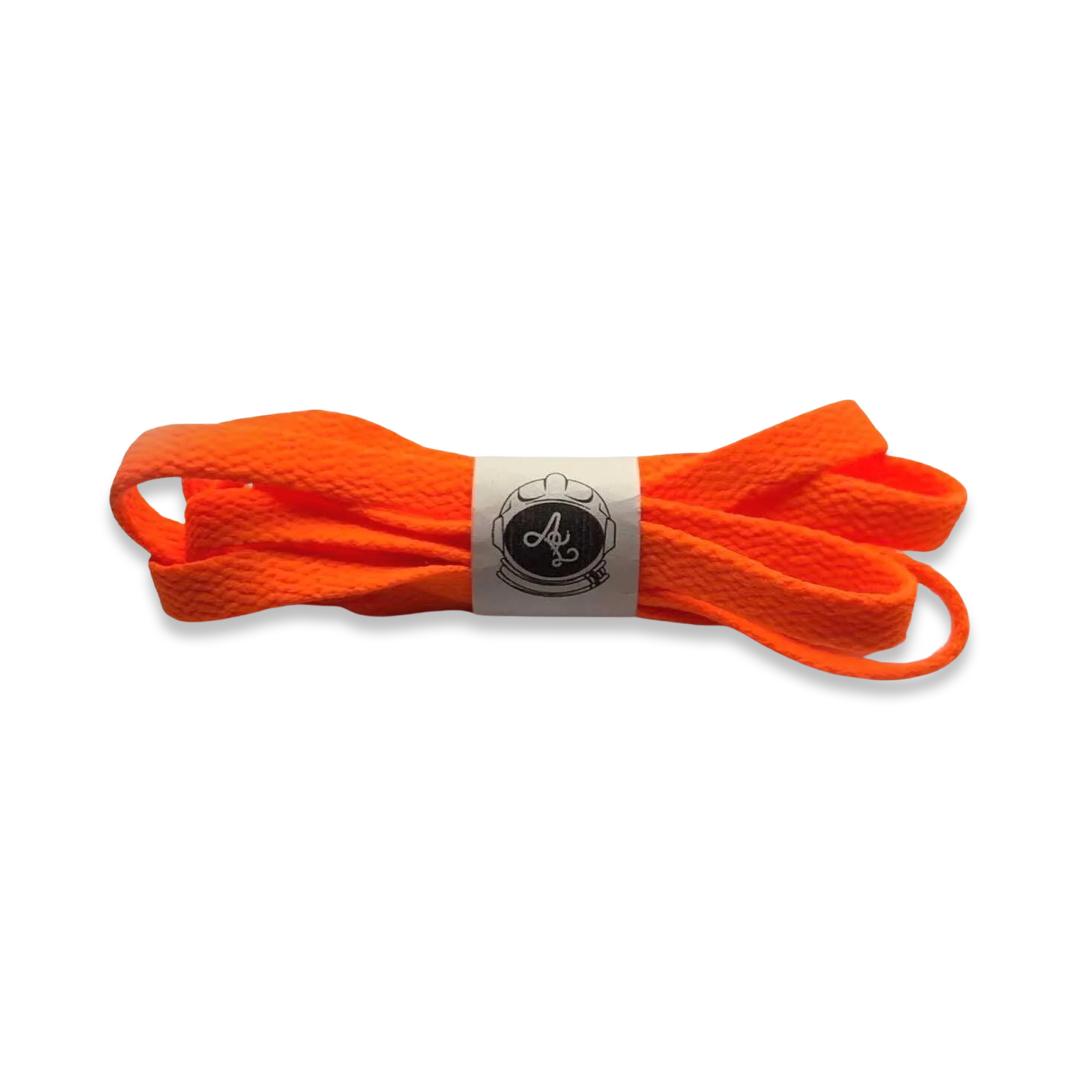 ENFLAME ORANGE FLAT LACES