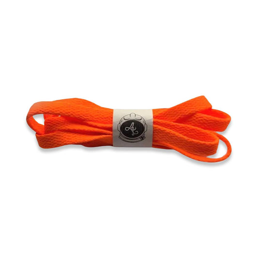 ENFLAME ORANGE FLAT LACES