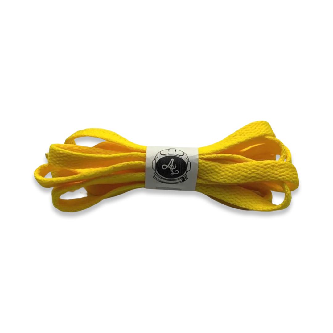 YELLOW FLAT LACES