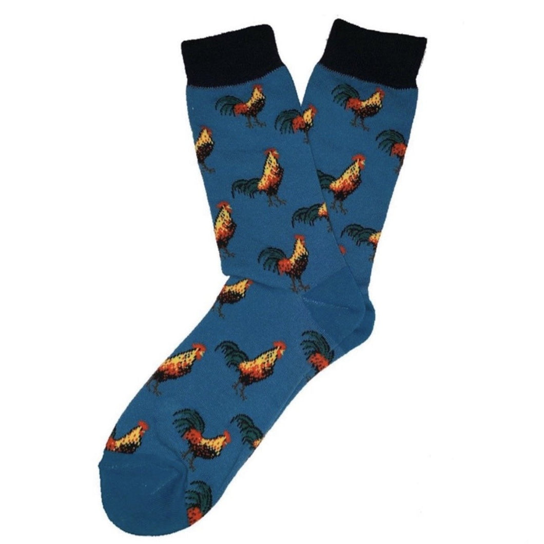 ROOSTER BLUE SOCKS