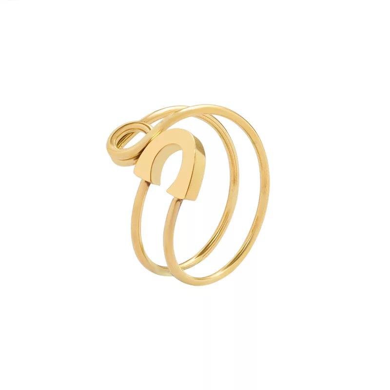 GOLD PLATED RING •no.15•