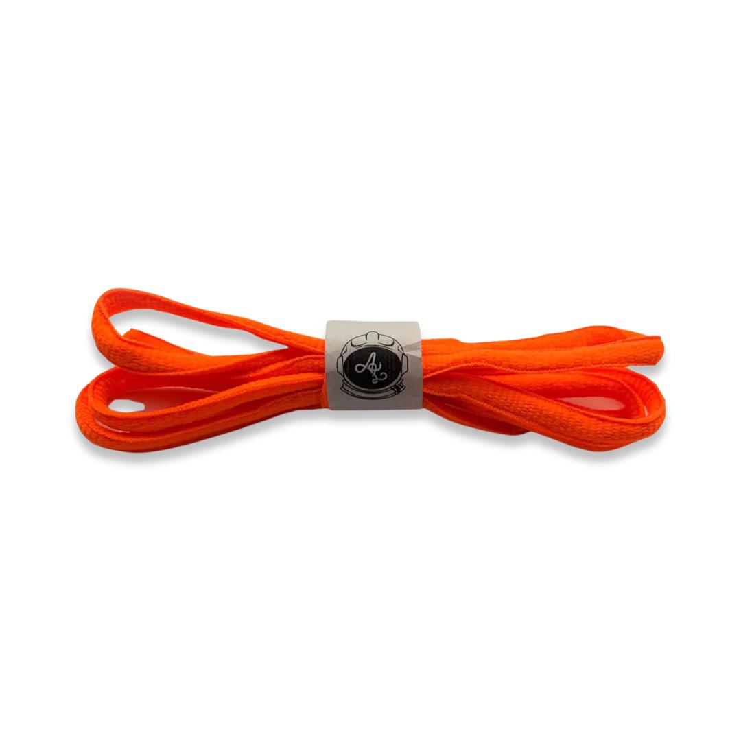 ENFLAME ORANGE OVAL LACES 140CM