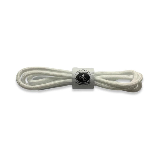 WHITE NON-REFLECTIVE LACES 120cm