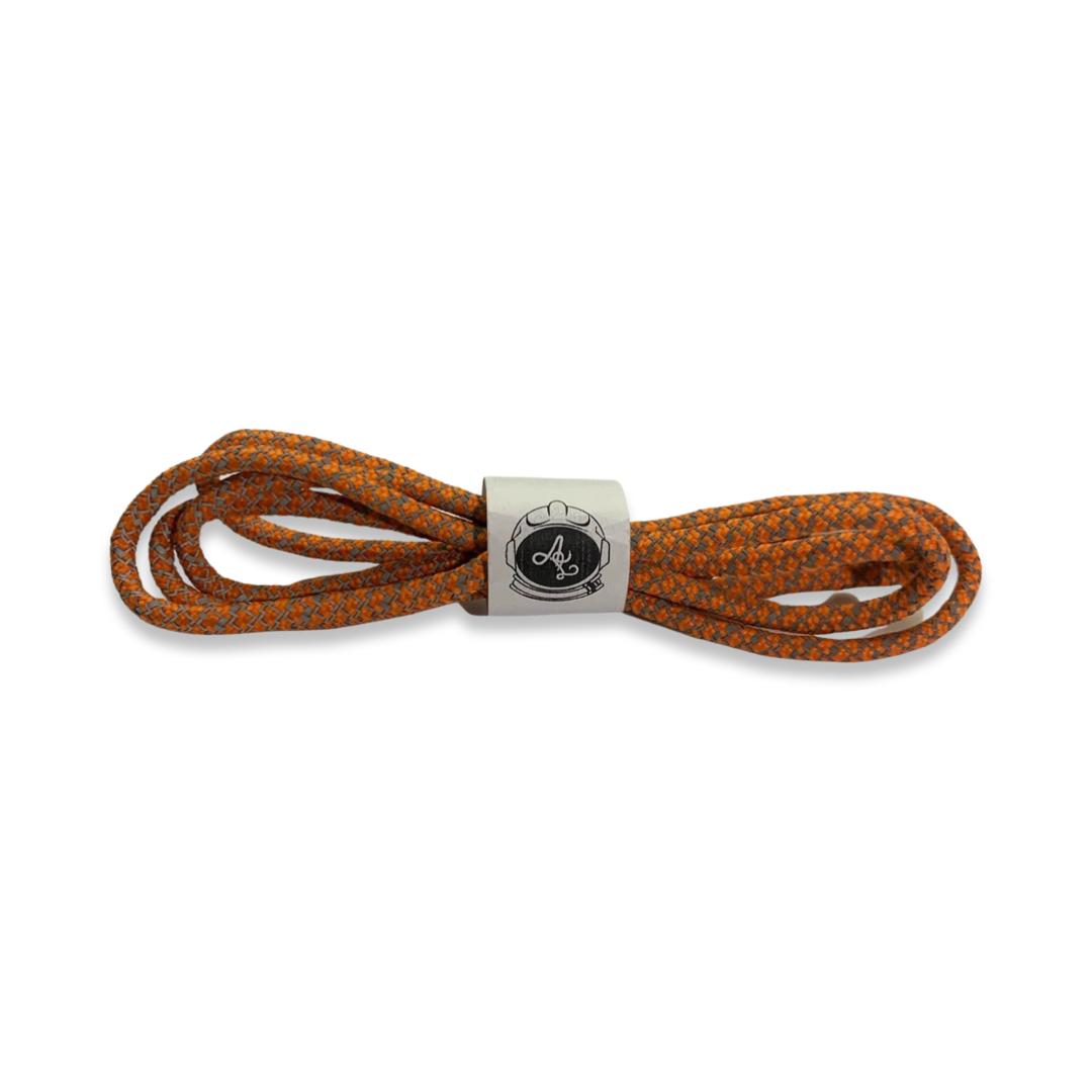 ORANGE REFLECTIVE LACES 120cm