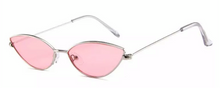 Load image into Gallery viewer, METALLIC SILVER/ PINK GLASSES
