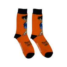 Load image into Gallery viewer, DETECTIVE CONAN ORANGE SOCKS
