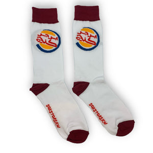 BURGER KING WHITE SOCKS