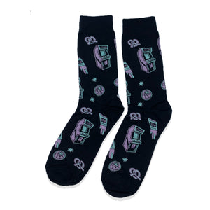 ARCADE BLACK SOCKS