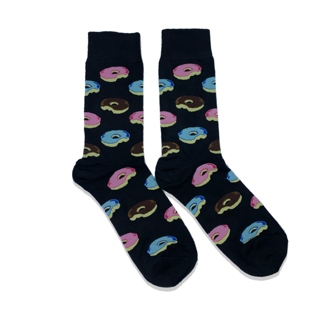 DOUGHNUT BLACK SOCKS