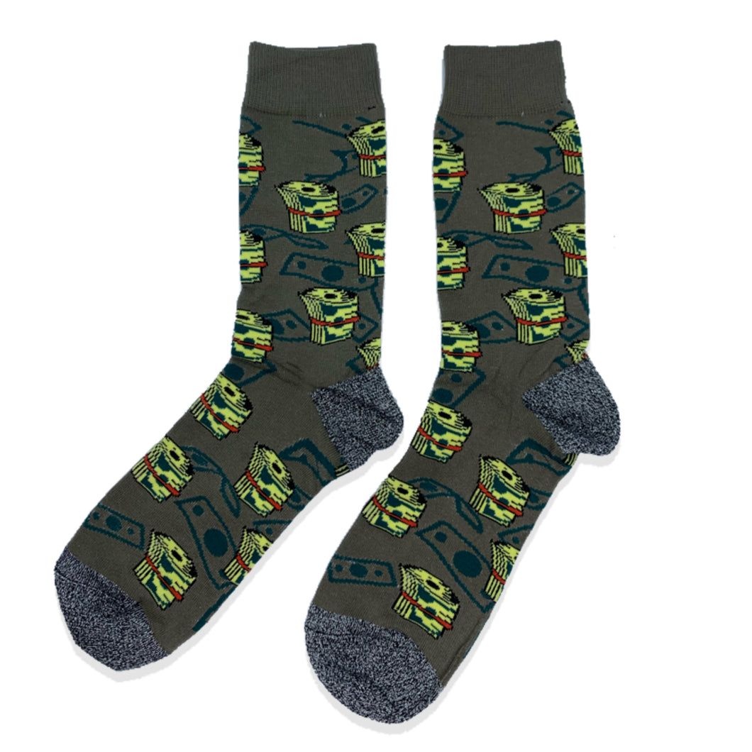 BUNDLE OF MONEY SOCKS