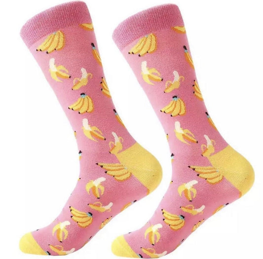 BANANA PINK SOCKS