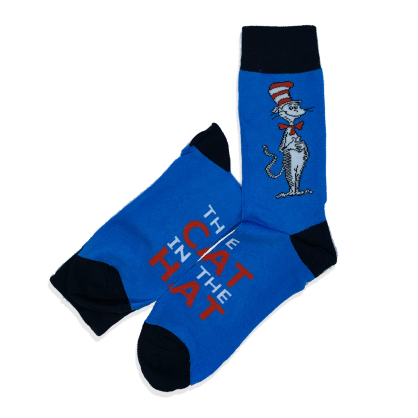 CAT IN THE HAT BLUE SOCKS