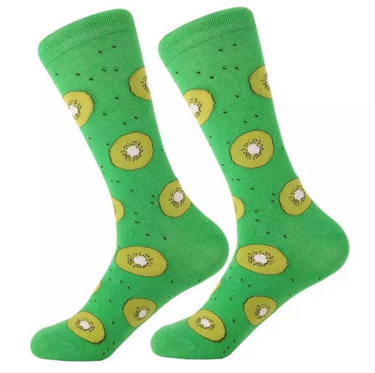KIWIFRUIT GREEN SOCKS