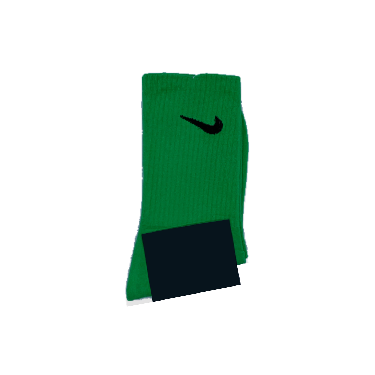 SWOOSH  GREEN SOCKS